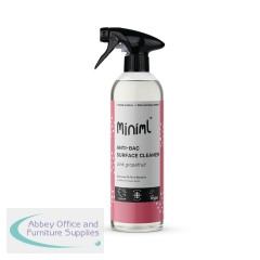 Miniml Anti-Bac Surface Cleaner Grapefruit 750ml Bottle MIN398