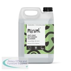 Miniml Bathroom Cleaner Cucumber + Mint 5L Refill MIN405