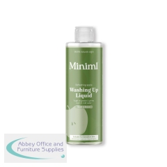 Miniml Washing Up Liquid Apple 400ml (Pack of 6) MIN434