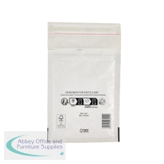 Sealed Air Bubble Lined Postal Bag White A000 110x160mm (Pack of 100) 103005566