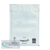 Mail Lite Tuff Bubble Lined Postal Bag Size D/1 180x260mm White (100 Pack) 103015252