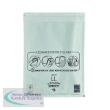 Mail Lite Bubble Lined Postal Bag Size LL 230x330mm White (Pack of 50) MAIL LITE LL