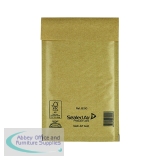 Mail Lite Bubble Postal Bag Gold B00-120x210 (Pack of 100) 101098090