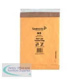 Mail Lite Padded Postal Bag Size H/5 264x374mm Gold (50 Pack) 100943511