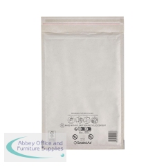 Sealed Air Mail Lite Bubble Lined Postal Bags White F/3 220x330mm (Pack of 100) 101273349