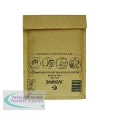 Mail Lite Bubble Lined Postal Bag Size C/0 150x210mm Gold (100 Pack) MLGC/0