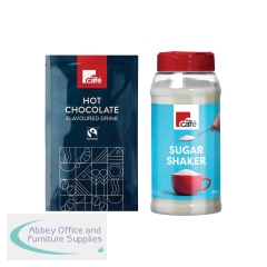 MyCafe Hot Chocolate Sachets Pack of 100 Buy 1 Get FOC Sugar Shaker 650g