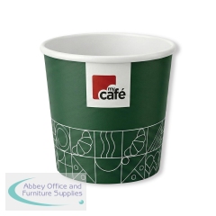 MyCafe Single Wall Non-Plastic Paper Hot Cups 4oz (Pack of 50) MYC10294