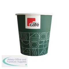 MyCafe Single Wall Non-Plastic Paper Cups 7oz (Pack of 50) MYC10295
