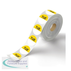 MyCafe Day of Week Food Rotation Label Tuesday (Pack of 3500) MYC10610