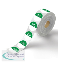 MyCafe Day of Week Food Rotation Label Friday (Pack of 3500) MYC10613