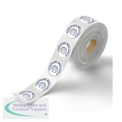 MyCafe Food Label Contains Molluscs Removable (Pack of 1000) MYC10618