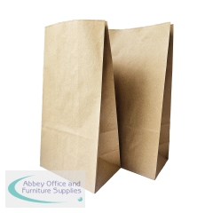 MyCafe SOS Kraft Paper Grab Bag 175x115x345mm (Pack of 250) MYC10950