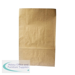 MyCafe SOS Kraft Paper Grab Bag 260x130x405mm (Pack of 125) MYC10951