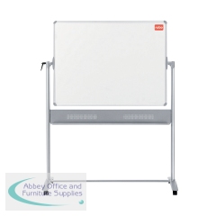 Nobo Basic Melamine Mobile Whiteboard 1200 x 900mm 1905239