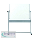 Nobo Basic Melamine Mobile Whiteboard 1500 x 1200mm 1905240