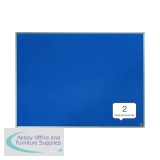 Nobo Essence Felt Notice Board 600 x 450mm Blue 1915201