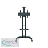 NEO44708 - Neomounts Select Mobile Floor Stand for Flat Screens Black NM-M1700BLACK