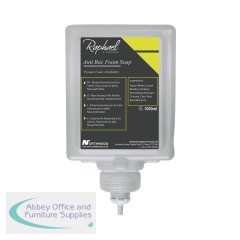 Raphael Anti Bac Foam Soap 1 Litre Clear (Pack of 6) SOABARA1