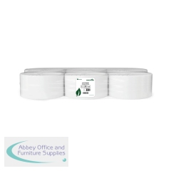 Centrefeed Toilet Roll 2-Ply 540 Sheets Per Roll 200m (Pack of 12) JCCF2001DS