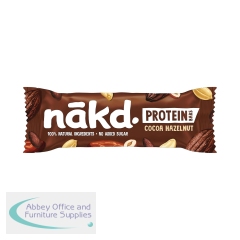 Nakd Cocoa Hazelnut Protein Bars 45g (Pack of 16) 70104898