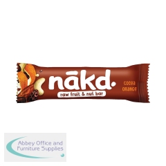 Nakd Cocoa Orange Bars 35g (Pack of 18) 70104897