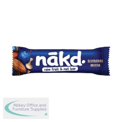Nakd Blueberry Muffin Bars 35g (Pack of 18) 70104896