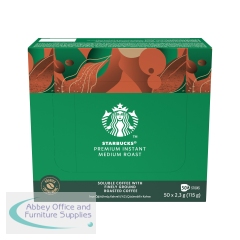Starbucks Medium Roast Premium Instant Coffee Sachets (Pack of 50) 12604428