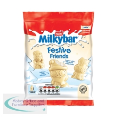 Nestle Milkybar Festive Friends White Chocolate Bag 57g 12480505EA