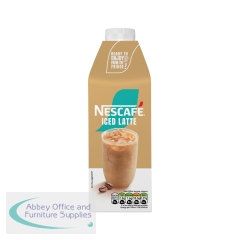 Nescafe Iced Latte Ready To Drink 750ml (Pack of 6) 12626375