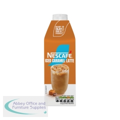 Nescafe Iced Caramel Latte Ready To Drink 750ml (Pack of 6) 12626401