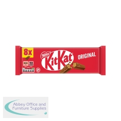 Nestle KitKat 2 Finger Milk Chocolate Bar (Pack of 8) 12602051