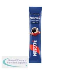 Nescafe Decaf One Cup Instant Coffee Stick Sachets (Pack of 800) 12357802
