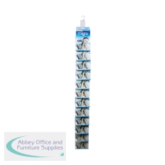 Masterplast Migra Cool 5x12cm Clipstrip 2x12 (Pack of 24) MP1040-24A-CS