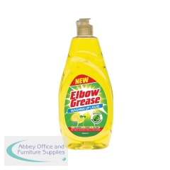 Elbow Grease Washing Up Liquid Lemon 450ml (Pack of 12) EG338