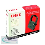 Oki Fabric Ribbon Cassette For Microline 182/183/192/193/280/320/321/3320/3321 Black 09002303