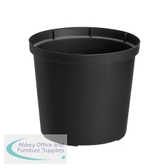 Cultivate Recycled Pot 18cm Black 2537790