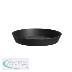 Cultivate Recycled Saucer 21cm Black 2528790
