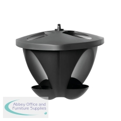 Birdie Bird Feeder 4 Litre Black 9323790