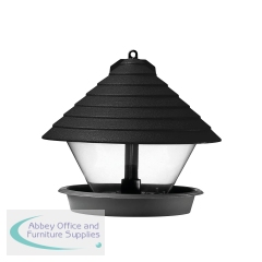 Katan Bird Feeder 2 Litre Black 9325790