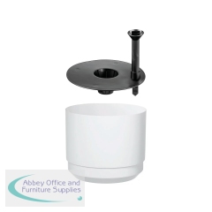 Paulina Self Watering Pot 17cm White 48110