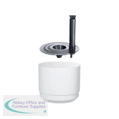 Paulina Self Watering Pot 25cm White 48310