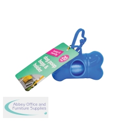 Dog Poo Bags and Holder (Pack of 10) 322154