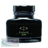 Parker Quink Permanent Ink Bottle Black 2oz S0037460