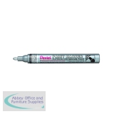 Pentel Paint Marker Medium Silver (Pack of 12) MMP10-Z