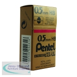 Pentel 0.5mm HB Mechanical Pencil Lead (144 Pack) C505-HB