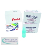 Pentel Roll n Glue Class Pack 24 Pack ER501/24CP