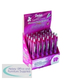 Pentel EnerGel Xm Limited Edition Breast Cancer Campaign (24 Pack) BL77P/2D