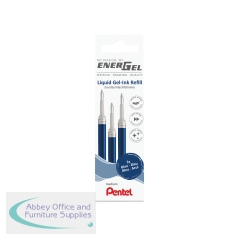 Pentel EnerGel Refill Wallet Blue (Pack of 3) LR7-3C