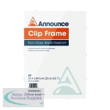 Announce Metal Clip Frame A1 PHT00131